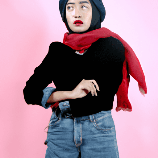 Inspirasi Gaya Retro-Chic: Outfit Kasual Simpel Dipadukan dengan Makeup Statement