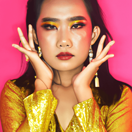 Retro Chic: Kombinasi Outfit Kasual dan Makeup Bold untuk Tampilan Percaya Diri